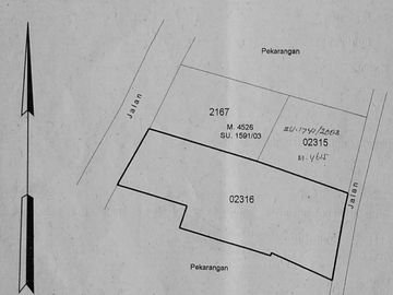 Dijual Tanah Pekarangan di Jalan Kaliurang km 9: Apik Banget