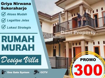 Rumah murah minimalis di Griya Nirwana Sukoraharjo