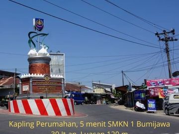 30 Jt-an Tanah Dijual Bumijawa, Tegal: Sertipikat SHM Darat