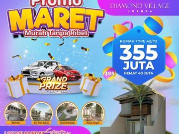 MARET MURAH! DIAMOND VILLAGE JUANDA 1, Miliki Sekarang Hunian Super Nyaman!