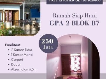 Cicil Rumah Sekarang Selagi Murah di Prambanan Free AC & Kitchen Set