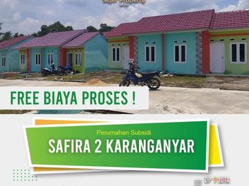 Hunian rumah murah FREE Deposito