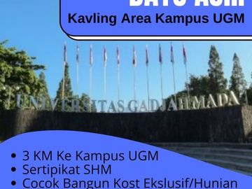 TANAH DIJUAL JL. KALIURANG KM 8: COCOK BANGUN KOST