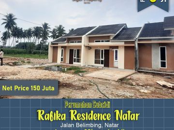 rumah subsidi 2 kamar bangunan bagus dikelasnya deket Pasar