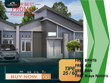 Posisi Hook Rumah Free Biaya View Bukit Katu 2KT Tipe 25/107