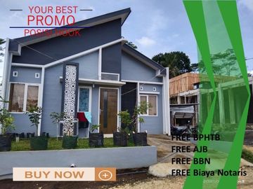Posisi Hook Rumah Free Biaya View Bukit Katu 2KT Tipe 25/107