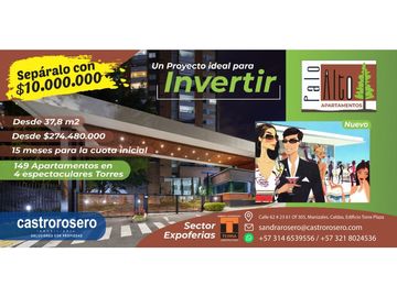 VENTA DE APARTAMENTOS PARA ESTRENAR EN EL TREBOL, MANIZALES