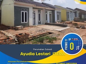Rumah murah dijual dekat Bandar Lampung