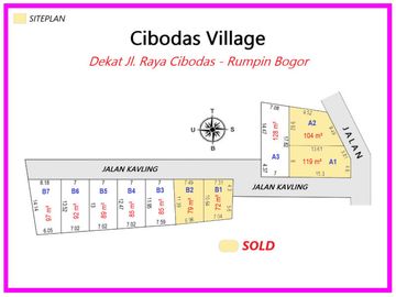 Kavling 90 Jt-an Dekat Pasar Gobang, Cicil 12x Bunga 0%