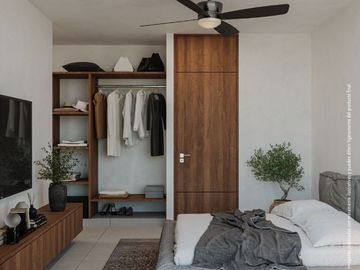 Departamento en venta en Mérida, Ukana, Tixcuytun ( Torre 1 Mod D)