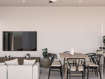 Departamento en venta en Mérida, Ukana, Tixcuytun ( Torre 1 Mod D)
