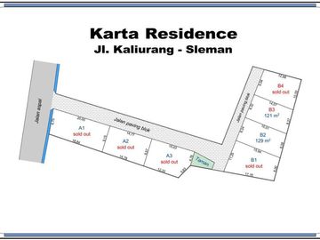 Tanah Jalan Kaliurang Km 12, Selatan UII: Rumah Hemat 300jt