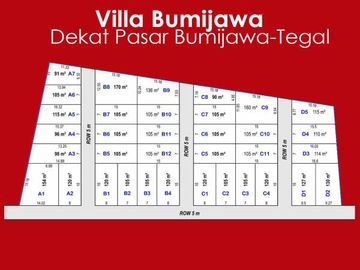 20 Juta-an, Dekat Pasar Bumijawa : Kapling Villa SHM
