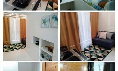 2 bedrooms loft type fully-furnished for sale condo in STA.MESA  MANILA, PROMO only11k monthly for 18 months. RFO