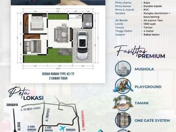 Rumah Murah Lokasi Strategis di Sedati, DVJ 1