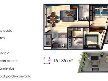 DEPARTAMENTOS EN VENTA EN LA COLONIA NARVARTE