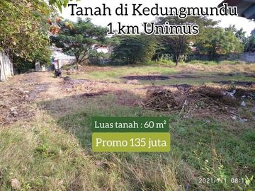 Tanah di Kedung mundu dekat swalayan GAYA