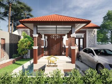 RUMAH SIAP BANGUN, DESIGN LIMASAN DI PRAMBANAN