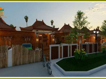 Rumah Khas Jawa Hanya 800an JT Di Joglo Bandawasa