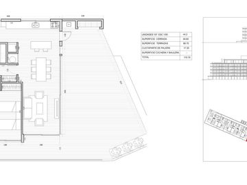 Apartamento 3 dormitorios con amplia terraza en Playa Mansa Parada 39