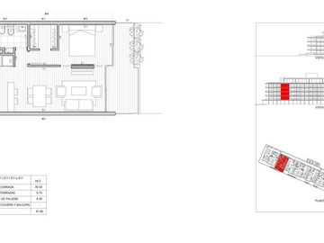 Apartamento 3 dormitorios con amplia terraza en Playa Mansa Parada 39