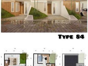 Rumah dijual murah cantik nuansa villa di pusat kota jakarta selatan bintaro