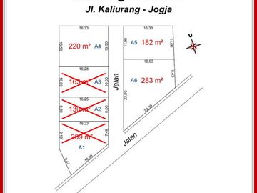 Kavling Premium Jogja Sisa 2 Unit di Jalan Kaliurang Km. 8