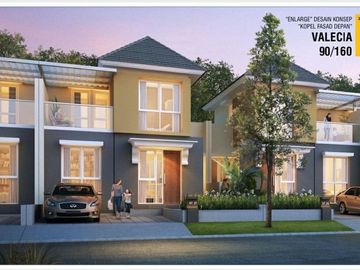 Rumah Valecia Terbaik dan Cantiknya Kelewatan di Citraland Bsb City