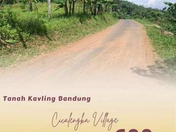 Tanah SHM Bandung Cicalengka cocok untuk Investasi