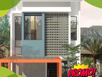 RUMAH 2 LANTAI HARGA 300 JUTAAN DEKAT TOL BUAHBATU