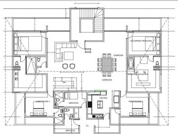 PENTHOUSE EN RENTA FRENTE AL MAR EN TORRE SENDERO I ARLETTE FLORES