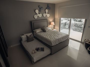 Departamento frente al mar, jacuzzi privado, en residencial privado con amenidad