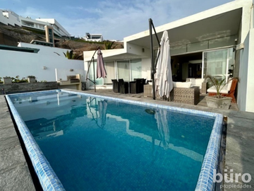 PRECIOSA CASA DE PLAYA EN PRIMERA FILA EN VENTA EN CONDOMINIO PRIVADO KM 121