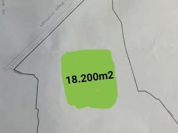 Dijual Tanah Pinggir Jalan di Bogor Lt 1,82 Hektar Shm 3 Juta/m&sup2; NEGO