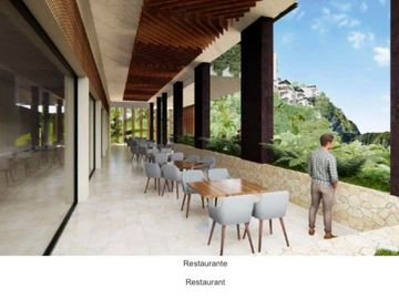 Terreno con vista al mar, club de playa, amenidades en venta, El Tejon, Huatulco