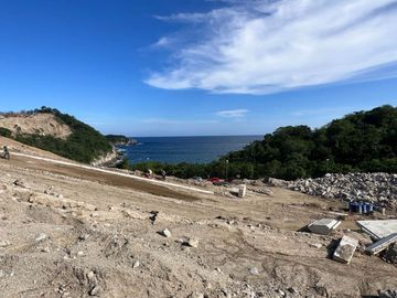 Terreno con vista al mar, club de playa, amenidades en venta, El Tejon, Huatulco