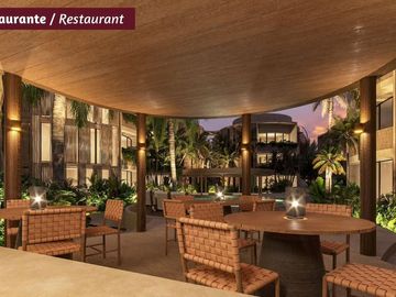 Condo con jardin, alberca privada y terraza, cerca del mar en pre-venta Yucatán