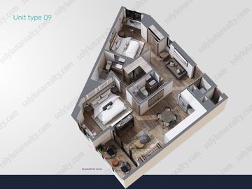 Condominio  en Venta U305 VALARTE Fluvial -  en Fluvial Vallarta Puerto Vallarta