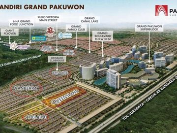 Grand pakuwon Quensland surabaya, ANGSURAN DP 7 JUTAAN