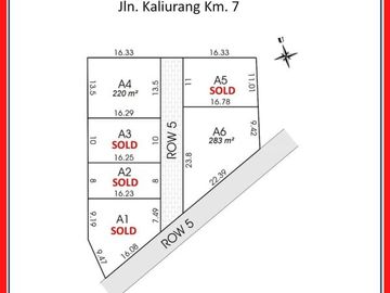 BARAT HARTONO MALL, LEGALITAS PEKARANGAN: KAVLING KOST KALIURANG