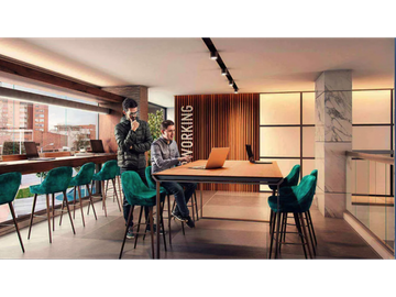 Venta aparta-estudio Proyecto Vissani Bogota  sector Salitre