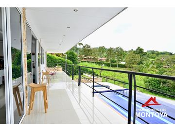 Linda casa campestre en condominio a 15 min de Viterbo