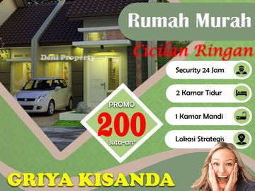 Griya Kisanda Asri, Rumah Cantik Termurah Di Karangploso
