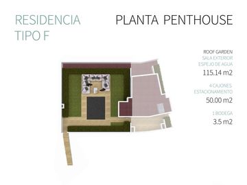 VENTA DE PENTHOUSE DE 3 NIVELES EN ANGELOPOLIS | ARLETTE FLORES