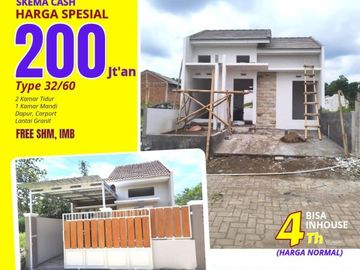 Cari Rumah Murah 200 Juta Area Malang Dekat Pasar Tumpang