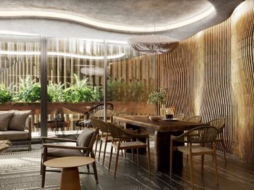 Penthouse vista al mar, terraza privada de 196 m2, alberca frente al mar, diseño