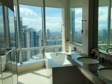 Unique 3 bedroom Penthouse in One Mckinley place for rent with private roofdeck and pool