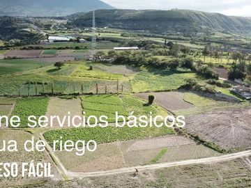 Venta de terreno en Imbaya, canton Antonio Ante, provincia Imbabura