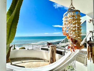 Se vende departamento frente al mar urbanizacion ciudad del mar🌊