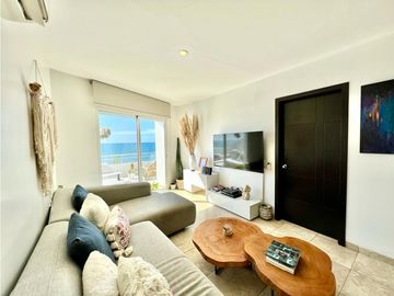 Se vende departamento frente al mar urbanizacion ciudad del mar🌊